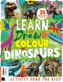 Learn, Draw & Colour: Dinosaurs Second Edition 
                issue Learn, Draw & Colour: Dinosaurs Second Edition