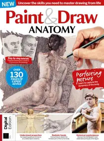 Creative Bookazine Paint & Draw: Anatomy Fifth Edition