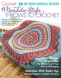 Mandala-Style Throws to Crochet October 2020 
                issue Mandala-Style Throws to Crochet October 2020