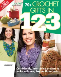 SIP Crochet Gifts in 1-2-3 Late Winter 2021 
                issue SIP Crochet Gifts in 1-2-3 Late Winter 2021
