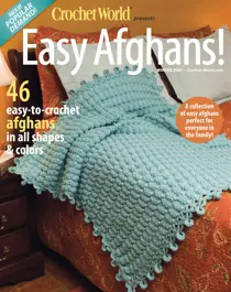 Crochet World Easy Afghans! Winter 21