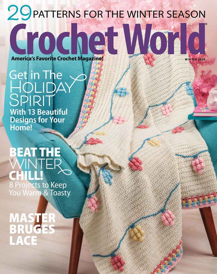 Crochet World issue Winter 2025