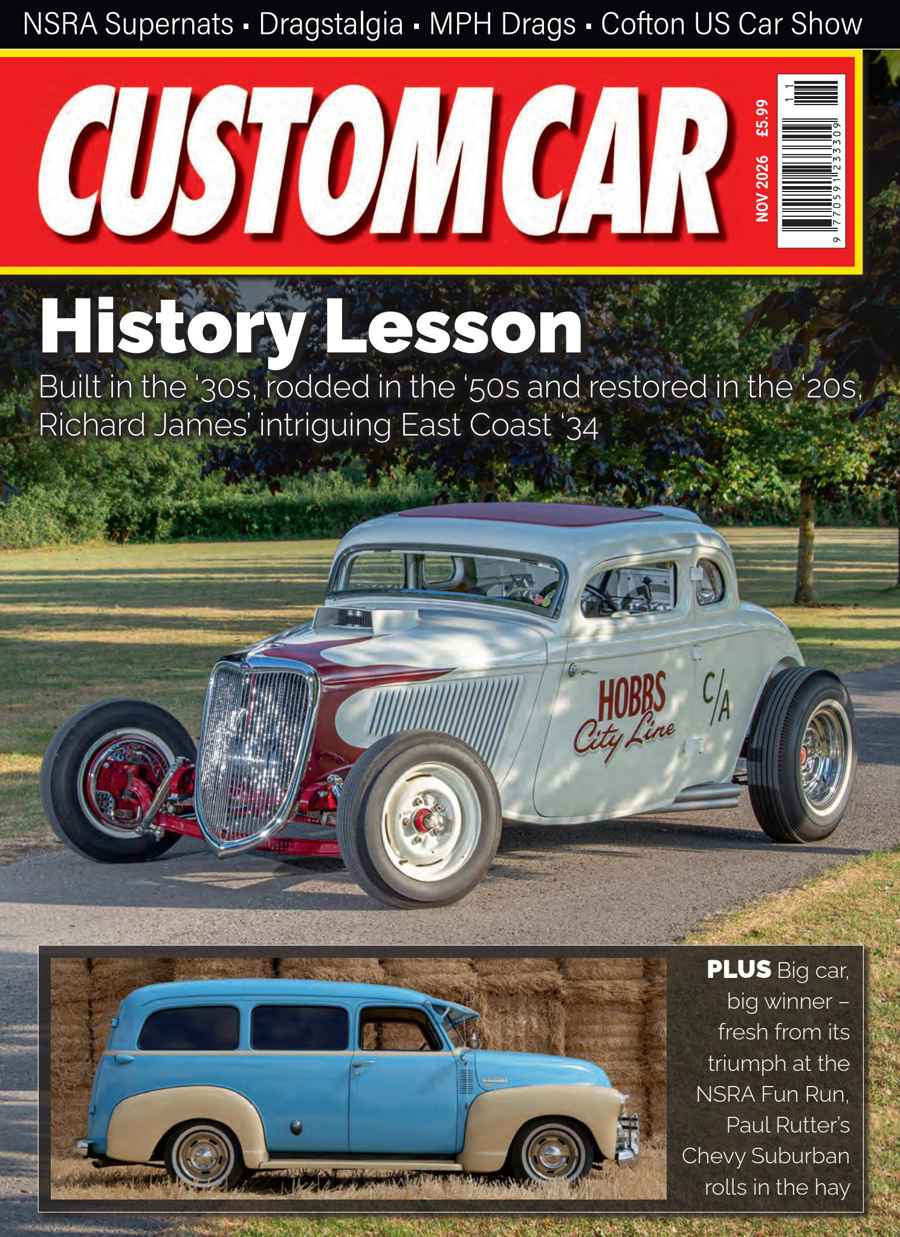 Custom Car issue November 2026