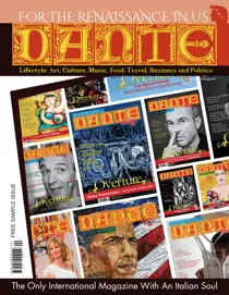 Dante 32 page FREE Sample Issue 
                issue Dante 32 page FREE Sample Issue