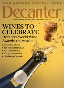 Decanter 
                issue August 2026