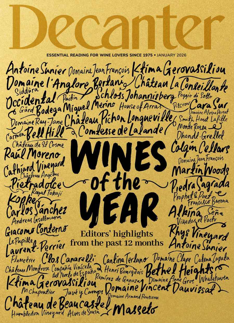 Decanter issue January 2026