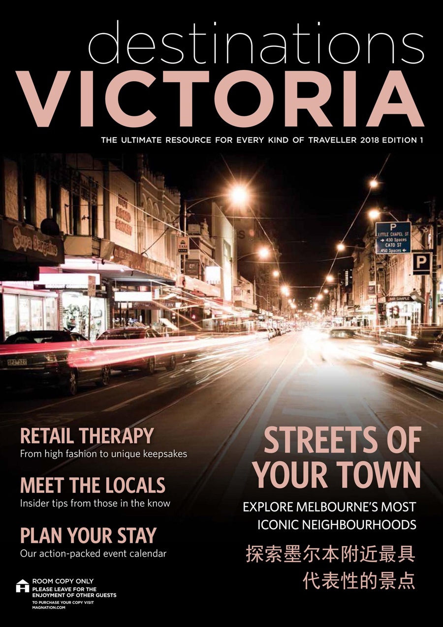 Destinations Series issue Destinations Victoria 2018 Edition 2