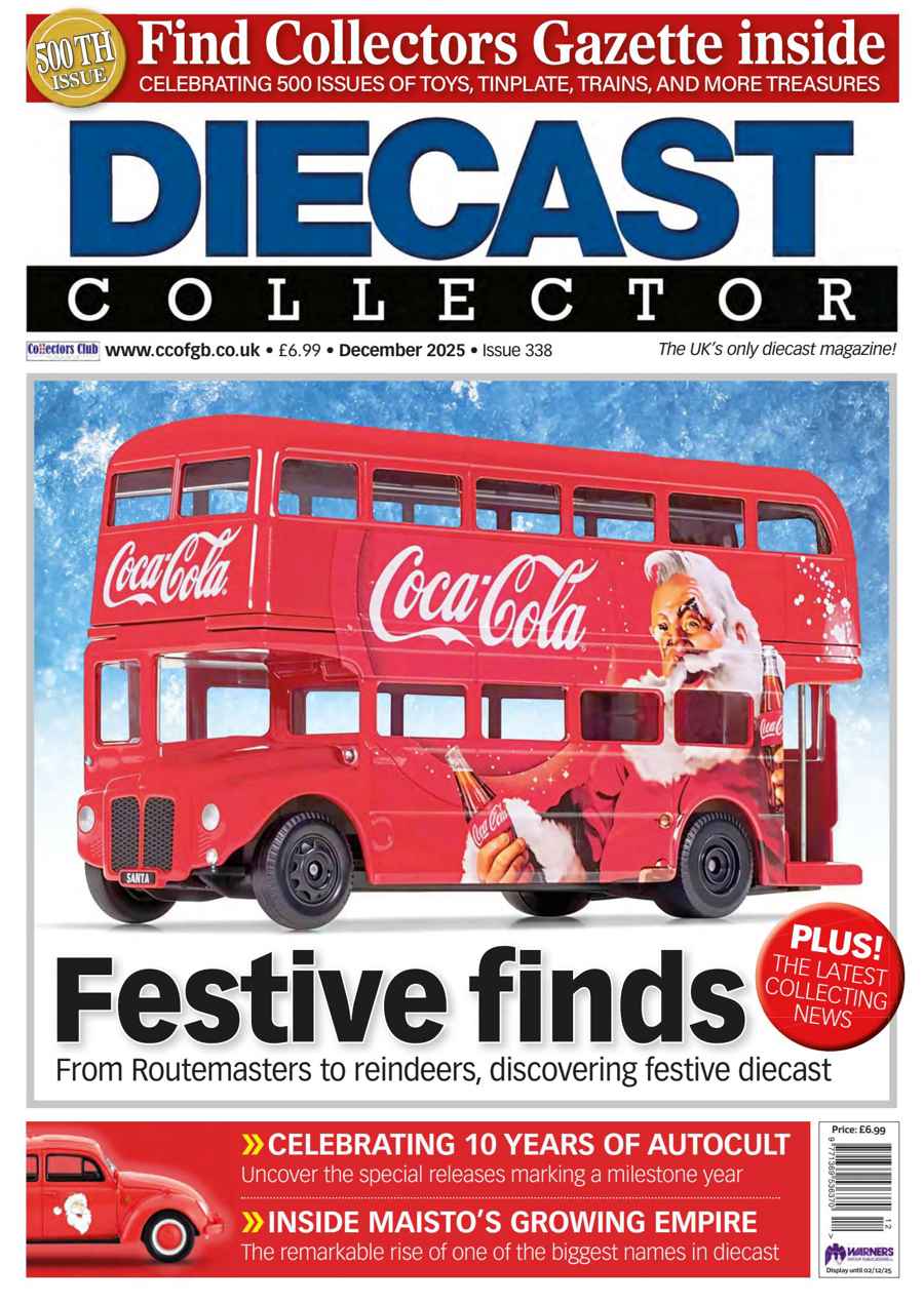 Diecast Collector issue December 2025
