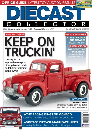 Diecast Collector Magazine February 2024 Back Issue