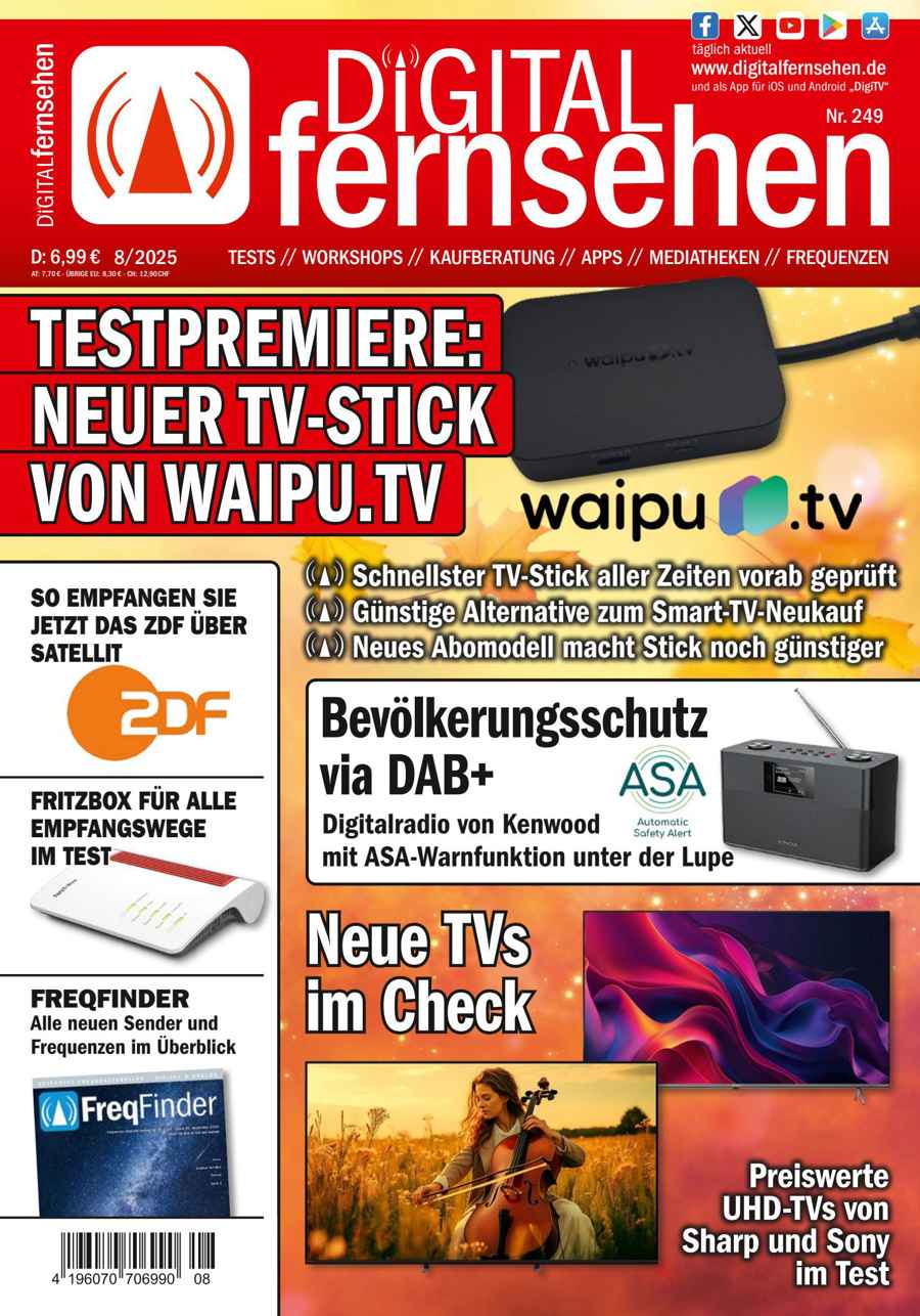 Digital Fernsehen issue 08/25