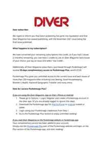 DIVER 
                issue DIVER