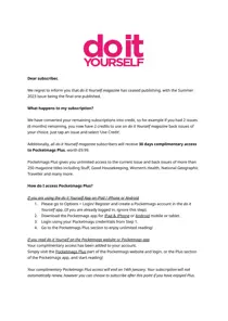 Important Notice 
                issue Important Notice