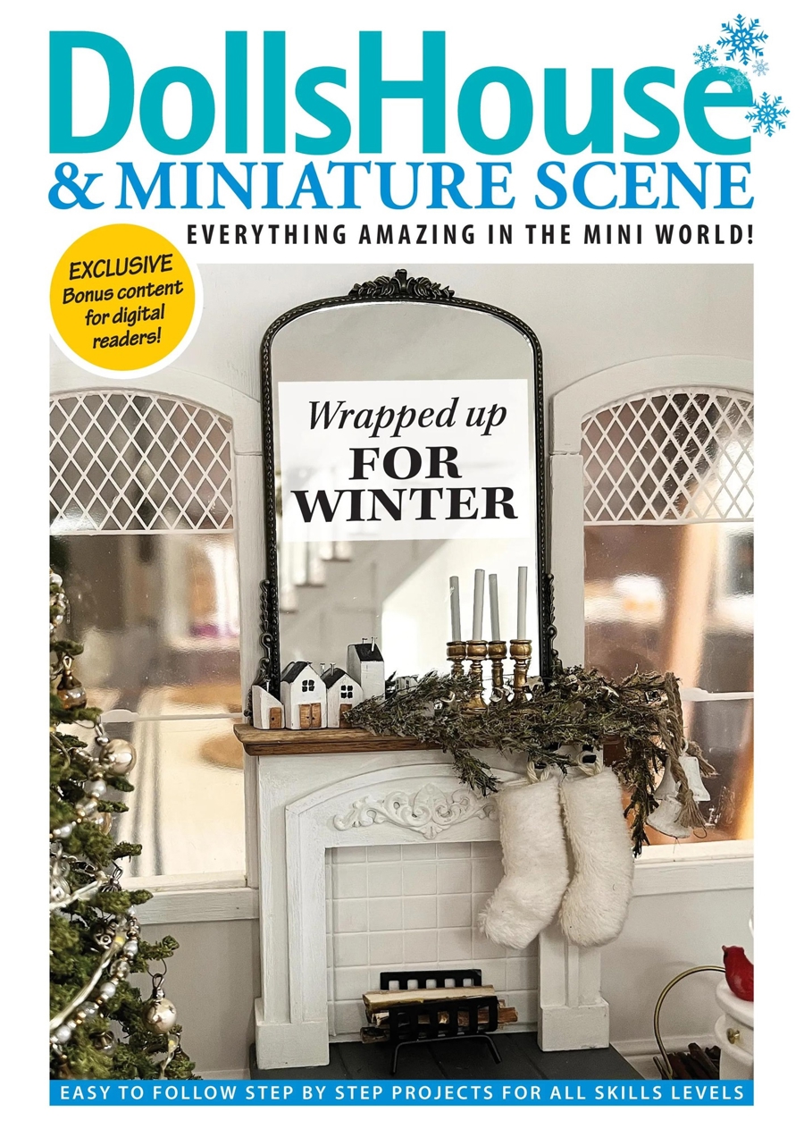 Dolls House and Miniature Scene issue December 2023