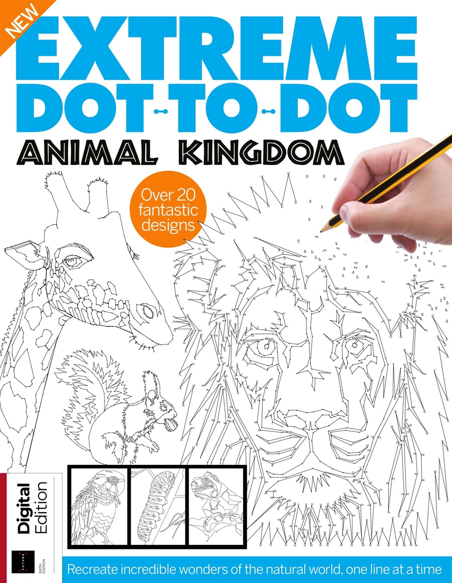 Dot to Dot Bookazine issue Extreme Dot to Dot: Animal Kingdom Sixth Edition