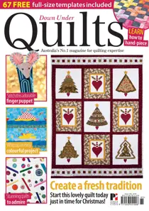 Down Under Quilts 
                issue Down Under Quilts