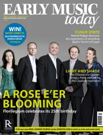 Early Music Today March - May 2016