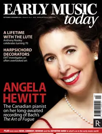 Early Music Today Sept - Nov 2014