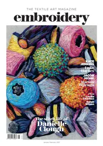 Embroidery Magazine JanFeb 2021