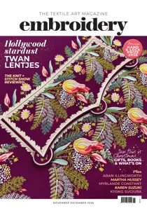 Embroidery Magazine issue November/December 2026