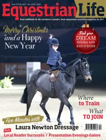 Equestrian Life Dec/ Jan 2017 
                issue Equestrian Life Dec/ Jan 2017