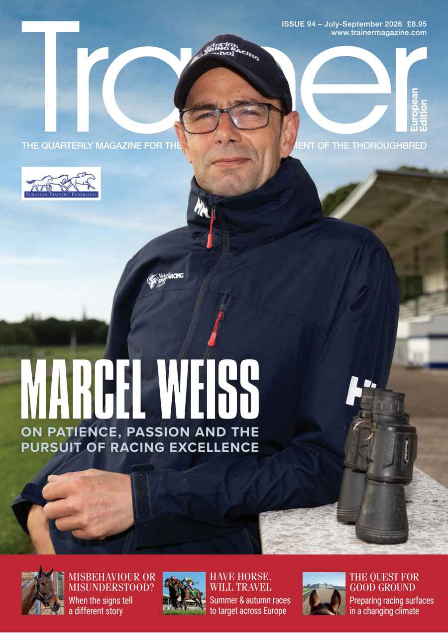 European Trainer Magazine - horse racing issue July - September 2026