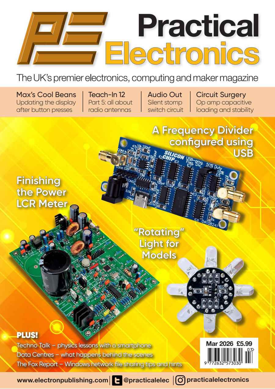 Practical Electronics issue March 2026