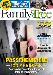 Family Tree August 2017 
                issue Family Tree August 2017
