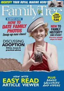 Family Tree August 2019 
                issue Family Tree August 2019