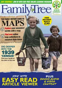 Family Tree August 2020 
                issue Family Tree August 2020