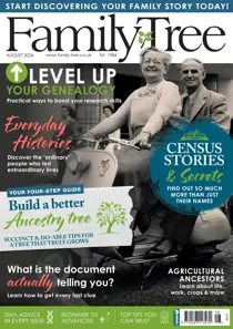 Family Tree 
                issue August 2026