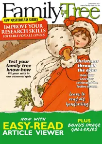 Family Tree Christmas 2017 
                issue Family Tree Christmas 2017