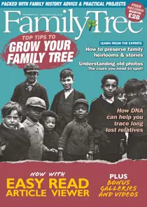 Family Tree December 2019 
                issue Family Tree December 2019