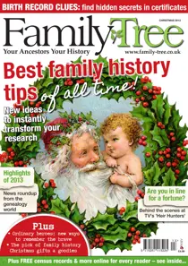 Family Tree Christmas 2013 
                issue Family Tree Christmas 2013
