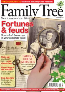 Family Tree December 2012 
                issue Family Tree December 2012
