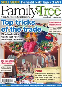 Family Tree December 2014 
                issue Family Tree December 2014