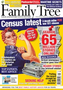 Family Tree January 2012 
                issue Family Tree January 2012
