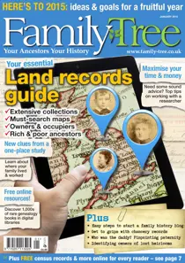 Family Tree January 2015 
                issue Family Tree January 2015