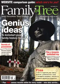 Family Tree September 2014 
                issue Family Tree September 2014