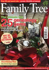 FamilyTree Christmas 2012 
                issue FamilyTree Christmas 2012