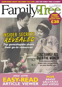 Family Tree February 2018 
                issue Family Tree February 2018