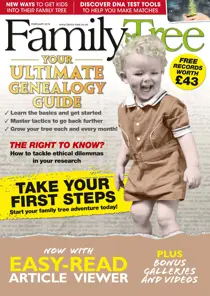 Family Tree February 2019 
                issue Family Tree February 2019