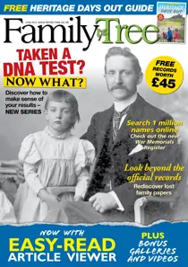 Family Tree June 2018 
                issue Family Tree June 2018