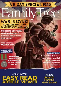 Family Tree June 2020 
                issue Family Tree June 2020