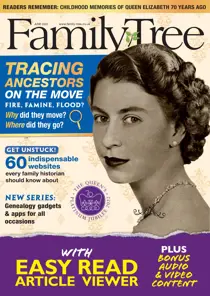 Family Tree June 2022 
                issue Family Tree June 2022