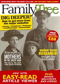 Family Tree March 2018 
                issue Family Tree March 2018