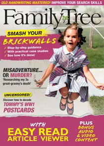 Family Tree May 2022 
                issue Family Tree May 2022