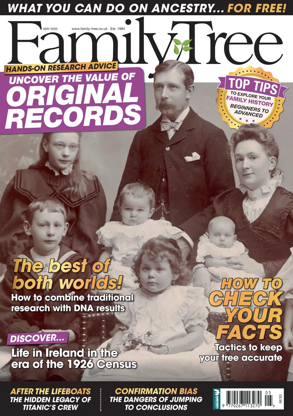 Family Tree Magazine - May 2026 Back Issue