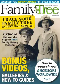 Family Tree November 2016 
                issue Family Tree November 2016