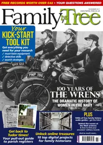 Family Tree November 2017 
                issue Family Tree November 2017