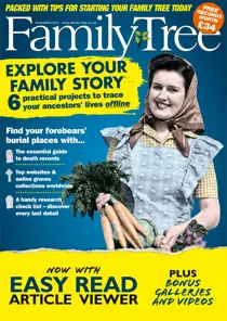 Family Tree November 2019 
                issue Family Tree November 2019